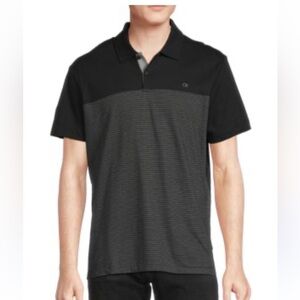 CALVIN KLEIN Placement Striped Polo